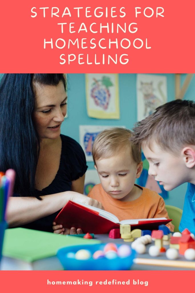 Spelling Curriculum for Homeschoolers - Homemaking Redefined